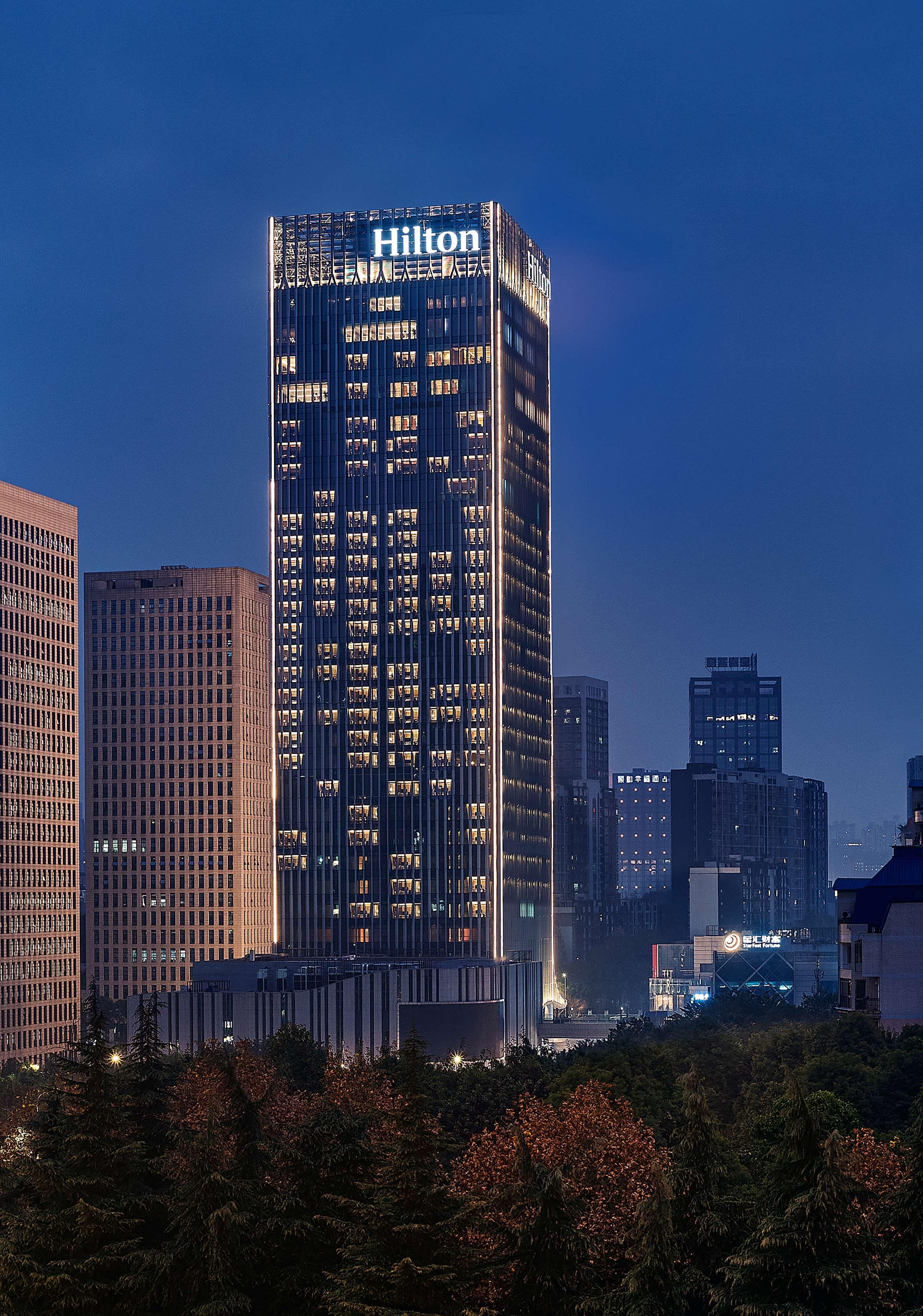 Hilton Chongqing Liangjiang New Area Hotel Exterior photo
